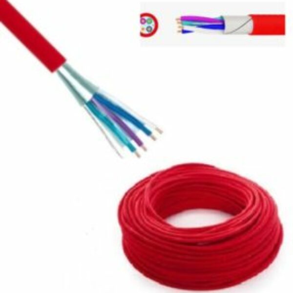 Telefoonaansluit kabel TVVF-F2 1x4 aders 0,8mm diameter - Proximus Scarlet