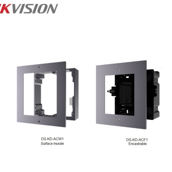 HIKVISION DS-KD-ACW1 Interphone accessoires cadre montage 1 module