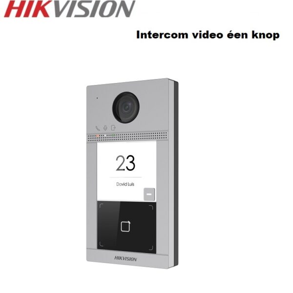 HIKVISION DS-KV8113-WME1 Intercom video 1 oproep knop