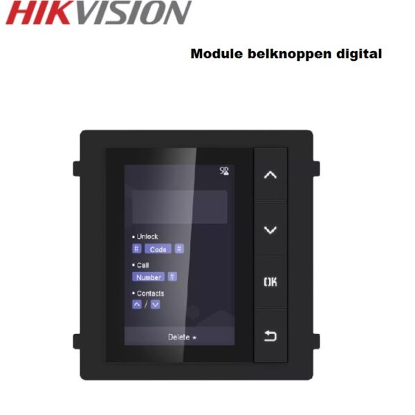 HIKVISION Interphone module belknoppen digital - DS-KD-DIS