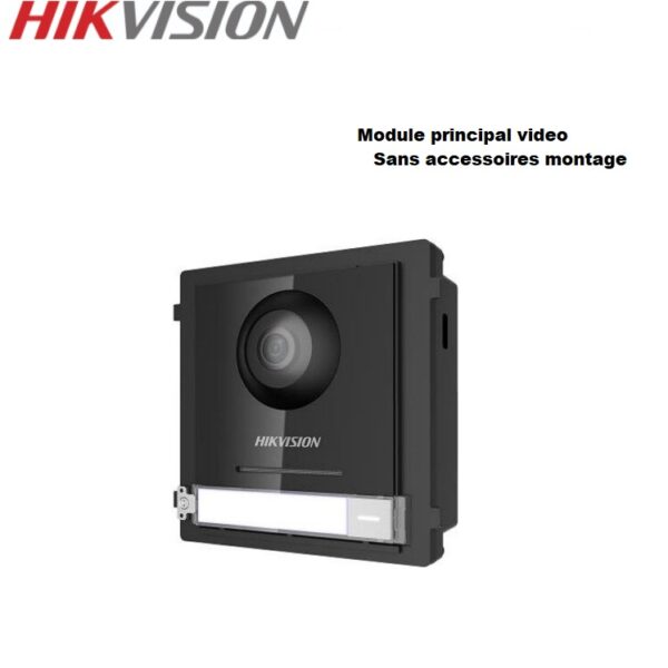 HIKVISION DS-KD8003-IME1 Interphone video modulaire - module base incl 1 bouton d'appel