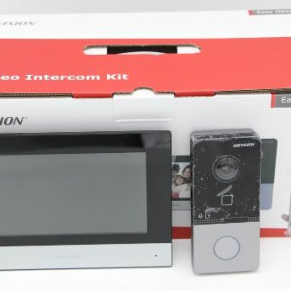 Hikvision DS-KIS603-P Kit Intercom video 1 Knop + 7'' Scherm