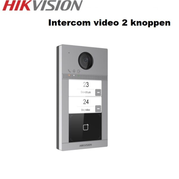 Hikvision DS-KV8213-WME1 Intercom video 2 knoppen