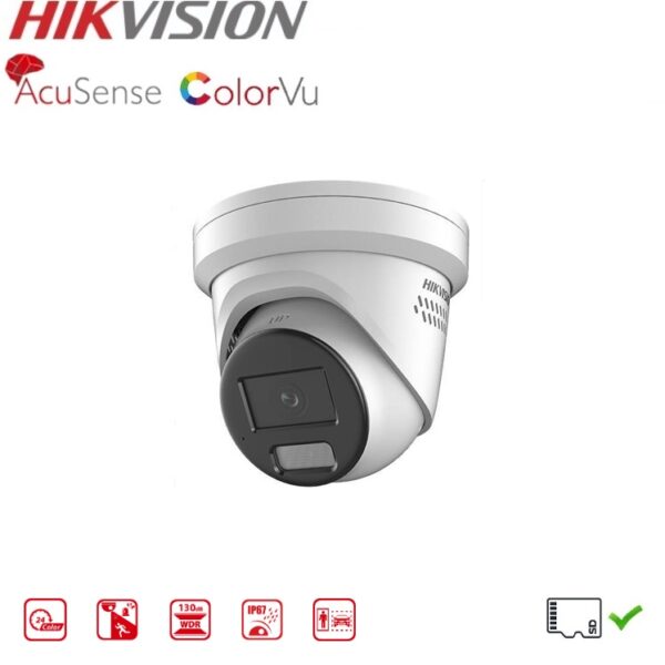 HIKVISION DS-2CD2347G2-L(SU/SL) Camera turret ColorVu AcuSense 4MP