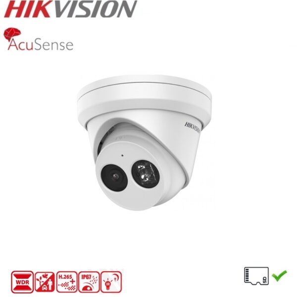HIKVISION DS-2CD2363G2-IU Camera tourelle AcuSense 6MP