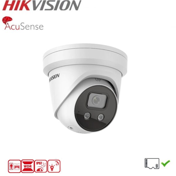 HIKVISION Camera turret AcuSense 6MP - DS-2CD2366G2-IU