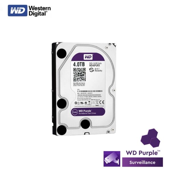 Western Digital Purple Video Surveillance - HDD 3.5'' SATA III IntelliPower