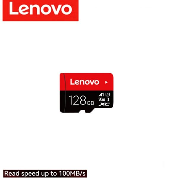 Lenovo Carte microSDXC Class A1 V30 U3, 100 Mb/s