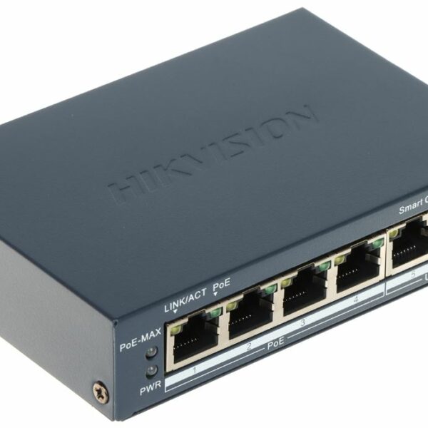 HIKVISION DS-3E1506P-EI Switch pro PoE 60W Smart Gigabit