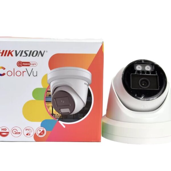 HIKVISION DS-2CD2347G2H-LISU/SL Camera turret ColorVu AcuSense Smart Hybrid Light 4 MP