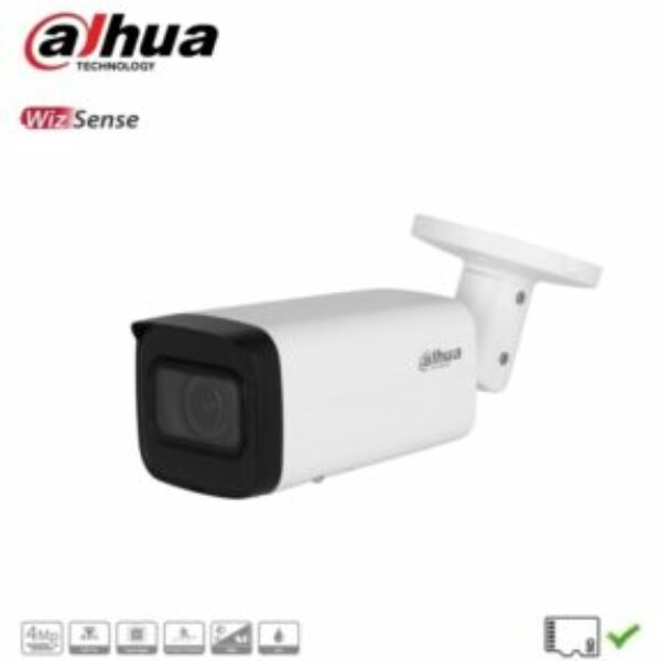 Dahua IPC-HFW2441T-ZS Bulletcamera 4MP WizSense gemotoriseerde  lens 2.7 mm - 13.5 mm