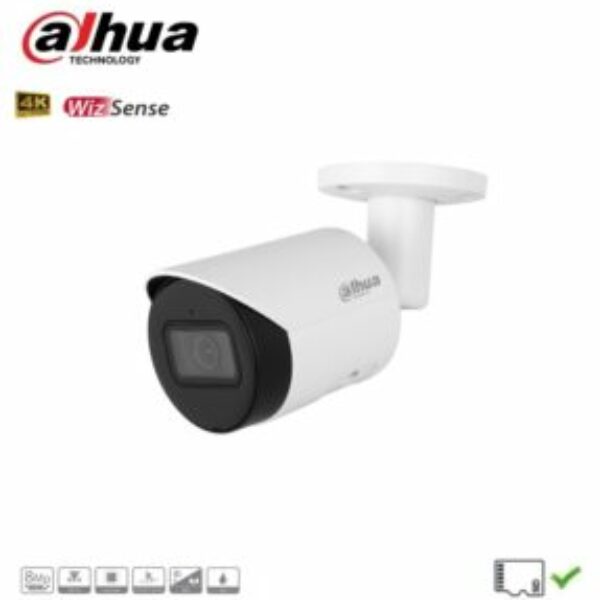 Dahua IPC-HFW2841S-S Camera Bullet 8MP 4K UHD WizSense