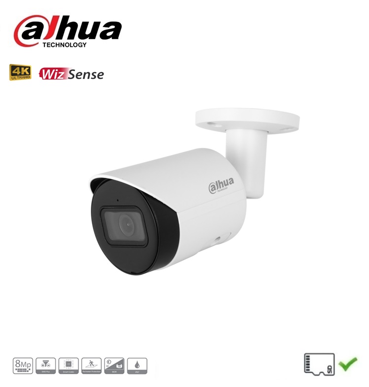 Dahua IPC-HFW2841S-S Camera Bullet 8MP 4K UHD WizSense