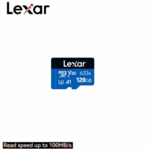 Lexar 633x Carte MicroSDXC UHS-I Class A1 V30 U3, 100 Mb/s