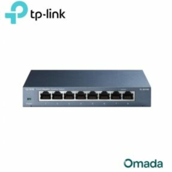 Tp-Link Omada TL-SG108 Switch Gigabit de bureau 8 ports 10/100/1000Mbps