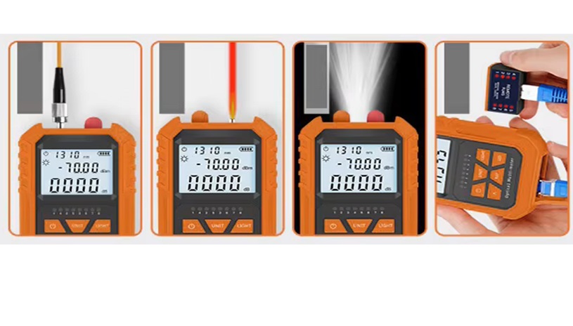 Outil d’analyse réseau câble RJ45 & fibre optique FC/SC/ST - Compact et précis 5km