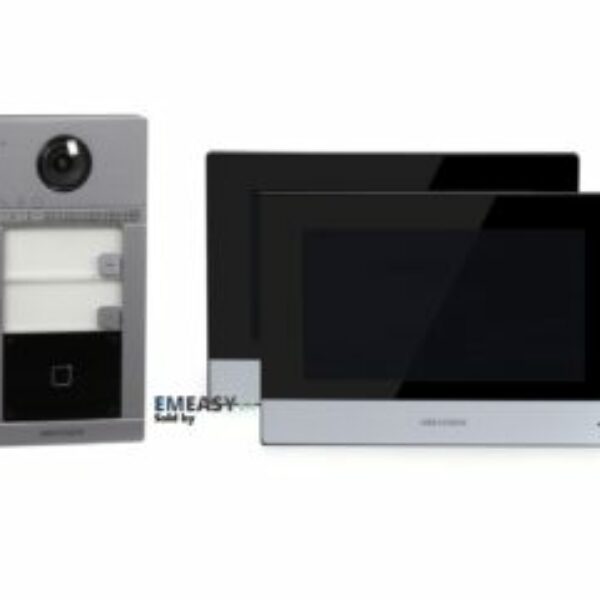Hikvision kit all-in interphone IP video 2 boutons/logements - DS-KV8213-WME1