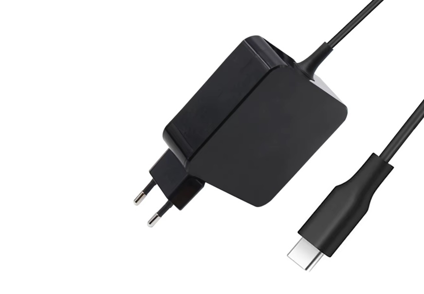 Alimentation chargeur secteur USB-C 65W pour PC portable, smartphone, Type C, puissance adaptative