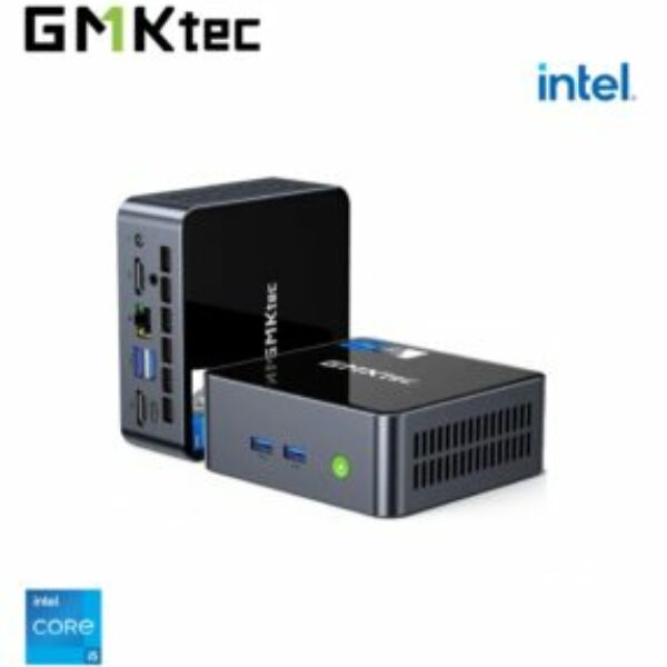 GMKtec NucBox M3, Desktop Mini PC - CPU Intel® i5 12450H 12th, GPU Intel UHD Graphics, 16Gb DDR4, 512Go M.2 NVMe, WiFi 6 BT5.2