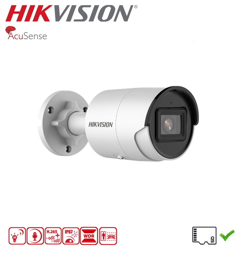 HIKVISION DS-2CD2043G2-I(U) Bulletcamera AcuSense 4MP